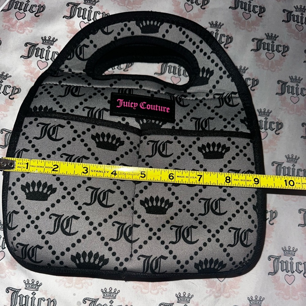 Juicy Couture Gray and Black Insulated Bag - Picture 4 of 7